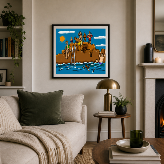 Clahane Art Print – County Clare Coastal Landscape Wall Art, Wild Atlantic Way by Phillip Morrison